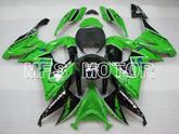 Kawasaki NINJA ZX10R 2008-2010 Injection ABS Fairing - Others - Black Green - MFS4068